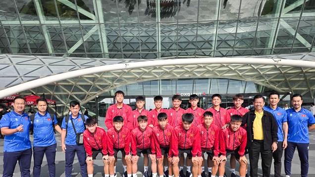  U15 Việt Nam sẵn sàng ra quân tại sân chơi bóng đá trẻ thế giới