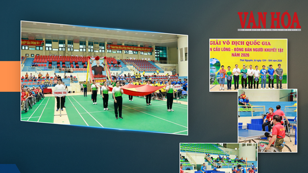 Thái Nguyên khai mạc giải thể thao quốc gia cho người khuyết tật