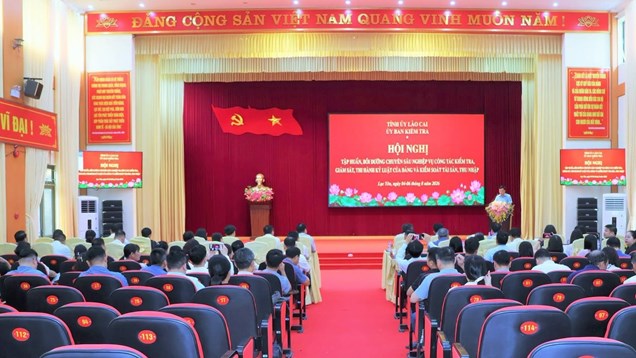 Lào Cai tập huấn chuyên sâu công tác kiểm tra, giám sát cho cán bộ cơ sở