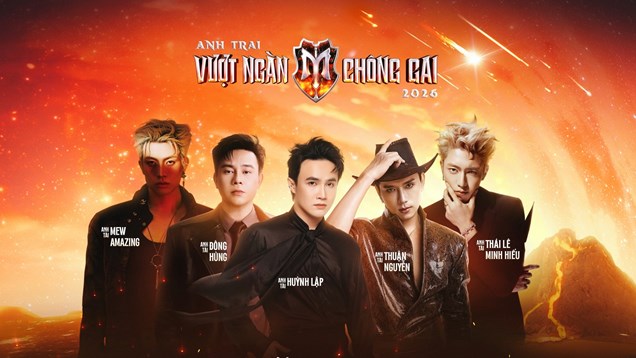 Lộ diện 5 “anh tài” tiếp theo của “Anh trai vượt ngàn chông gai” mùa 2