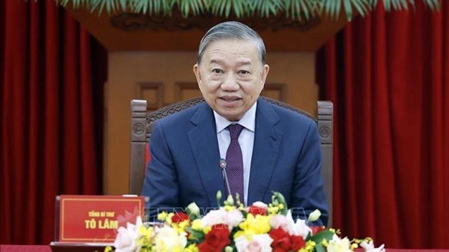 Tổng thống Liên bang Nga Vladimir Putin điện đàm với Tổng Bí thư Tô Lâm