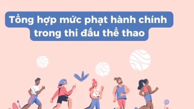 Quy định mới về xử phạt vi phạm hành chính trong lĩnh vực thể thao