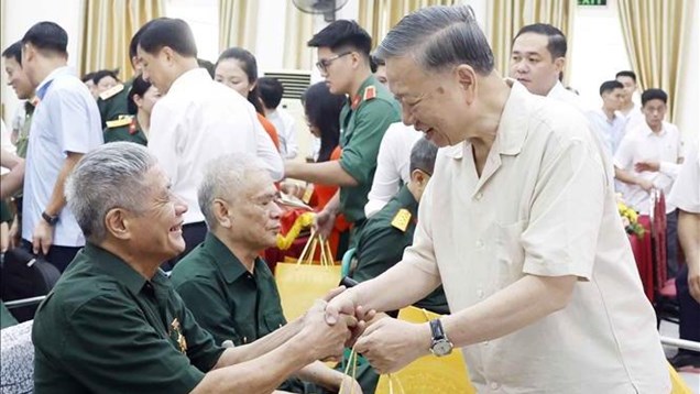Thư của Tổng Bí thư, Chủ tịch nước Tô Lâm nhân dịp kỷ niệm 79 năm Ngày Thương binh - Liệt sĩ