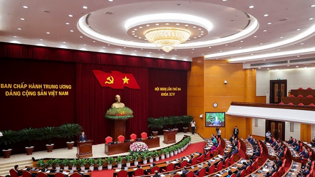Thông báo Hội nghị lần thứ ba Ban Chấp hành Trung ương Đảng khóa XIV