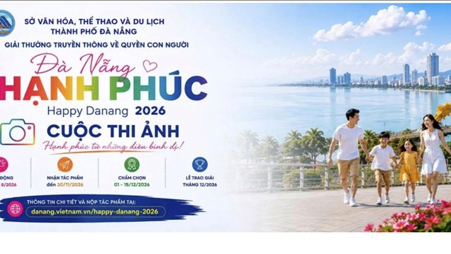 Phát động Giải thưởng “Đà Nẵng hạnh phúc - Happy Danang 2026”