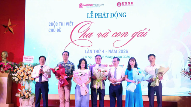 Cuộc thi viết “Cha và con gái” lần thứ 4: Hai thế hệ - một tình yêu