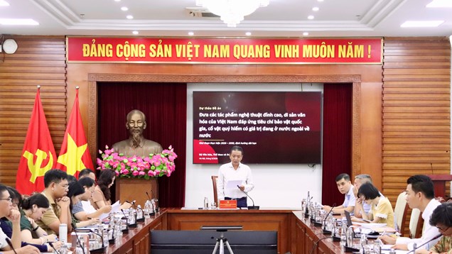 Khẩn trương hoàn thiện Đề án đưa di sản văn hóa Việt Nam ở nước ngoài về nước