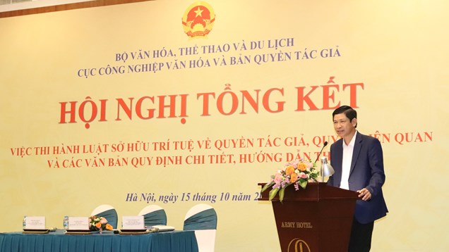 Hoàn thiện thể chế, phát triển thị trường bản quyền chuyên nghiệp, minh bạch
