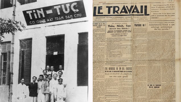 Báo Tin tức - Cơ quan của Mặt trận dân chủ ra số đầu tiên