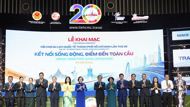 Khai mạc Hội chợ Du lịch Quốc tế TP.HCM lần thứ 20 