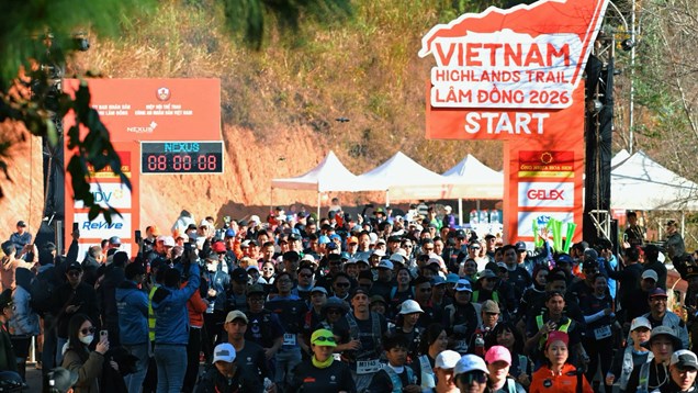 Trải nghiệm ấn tượng tại Giải chạy bộ địa hình Vietnam Highlands Trail 2026