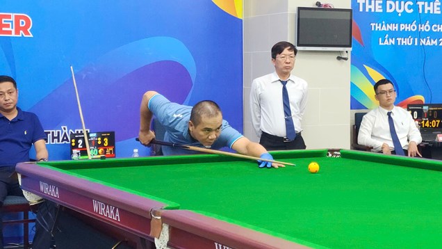 Khởi tranh môn billiards & snooker Đại hội TDTT TP.HCM lần thứ 1 năm 2026 