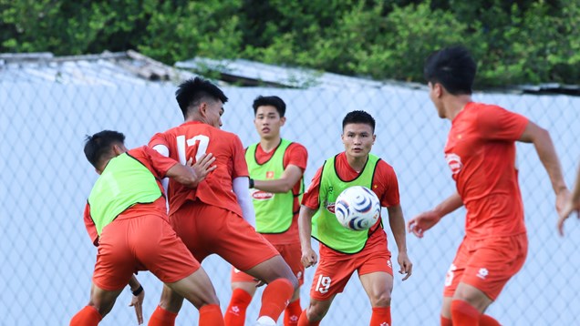 Đội tuyển Việt Nam hoàn thiện chiến thuật trước trận ra quân ASEAN Cup 2026