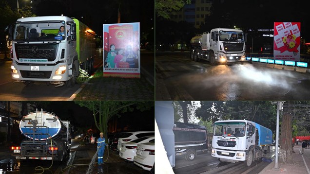 URENCO góp phần giữ gìn diện mạo văn minh đô thị trong ngày hội bầu cử