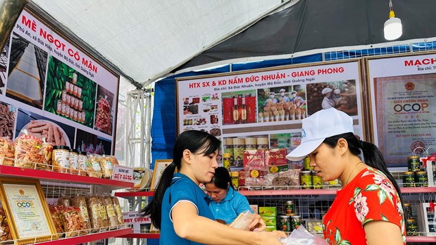 Quảng Ngãi gắn kết sản phẩm OCOP với dịch vụ du lịch nông thôn 
