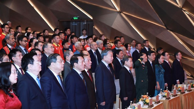 Tổng Bí thư Tô Lâm dự Lễ kỷ niệm 80 năm Ngày truyền thống ngành Thể dục Thể thao