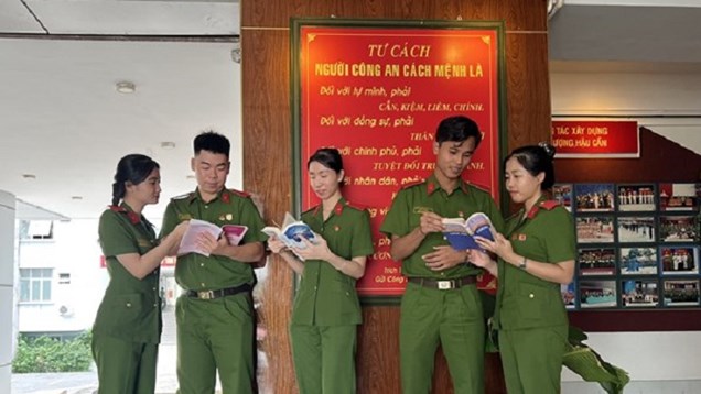 Lan tỏa tri thức, phát triển văn hóa đọc trong lực lượng CAND