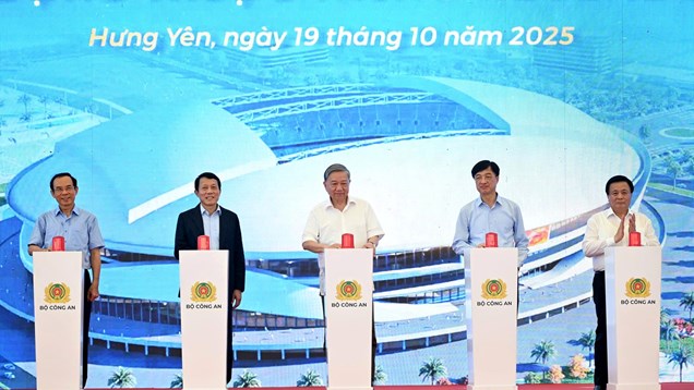 Tổng Bí thư Tô Lâm dự lễ khởi công công trình biểu tượng mới của Việt Nam, mang tầm cỡ quốc tế