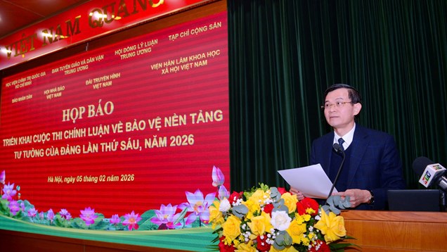 Phát động Cuộc thi chính luận về bảo vệ nền tảng tư tưởng của Đảng lần thứ Sáu, năm 2026