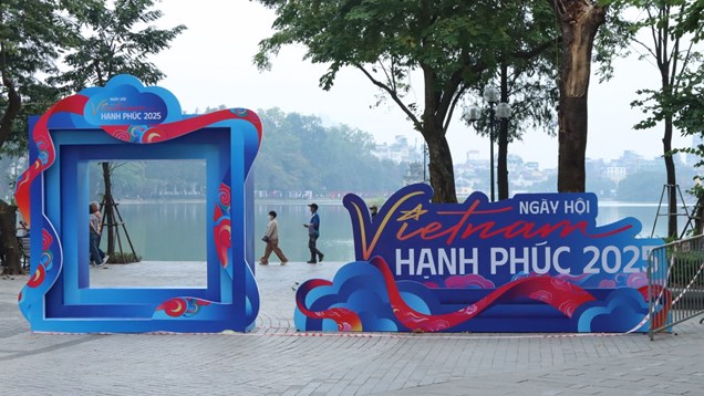 Những hình ảnh đầu tiên của Ngày hội Việt Nam hạnh phúc 2025 