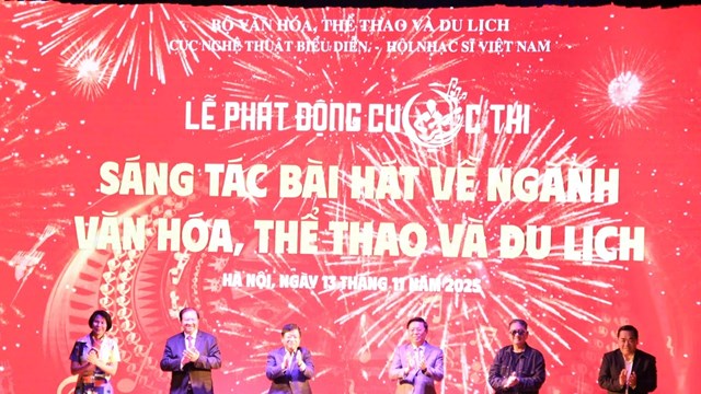 Phát động Cuộc thi “Sáng tác bài hát về ngành VHTTDL“