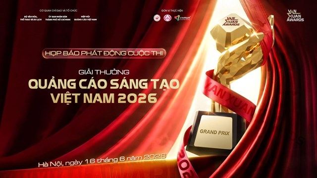 Vạn Xuân Awards 2026: Thúc đẩy mục tiêu phát triển công nghiệp văn hóa Việt Nam