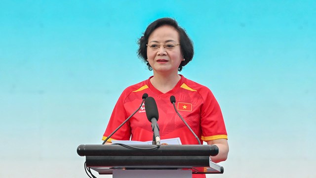 Phó Thủ tướng Phạm Thị Thanh Trà: “Mỗi người dân lựa chọn ít nhất một môn thể thao để tập luyện thường xuyên“