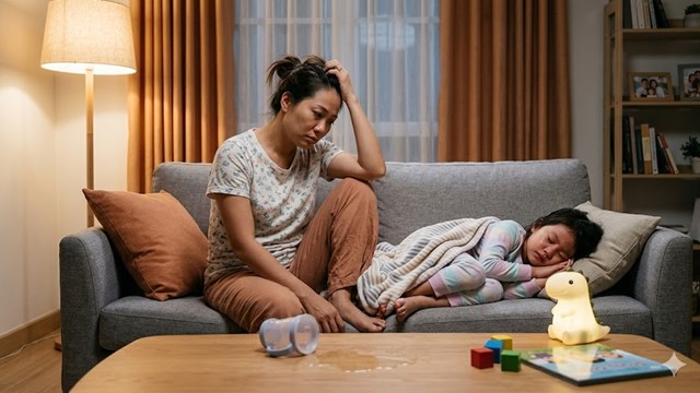 Làm mẹ thật sự rất khó, ai mà chưa từng có lúc sụp đổ cơ chứ?