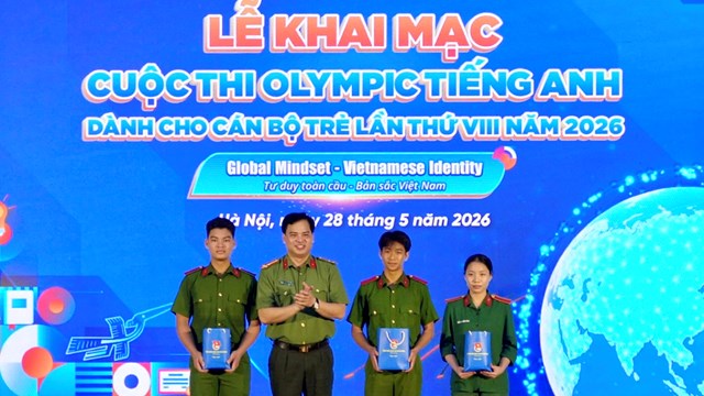 Khởi động Olympic tiếng Anh dành cho cán bộ trẻ năm 2026