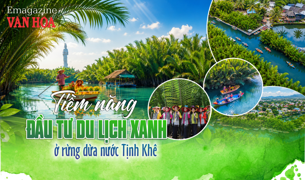 (Emagazine) Tiềm năng đầu tư du lịch xanh ở rừng dừa nước Tịnh Khê