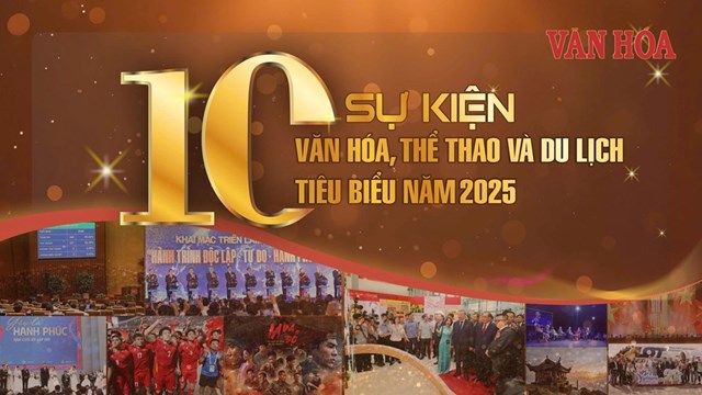 10 sự kiện Văn hóa, Thể thao và Du lịch tiêu biểu năm 2025