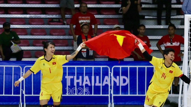 Highlight Futsal nữ Việt Nam vs Indonesia: Lần đầu chạm đỉnh vinh quang