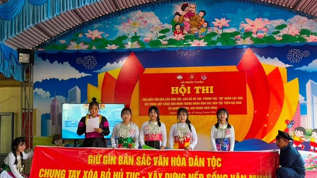 Vùng cao Nghĩa Thuận gìn giữ bản sắc văn hóa dân tộc, đẩy lùi hủ tục