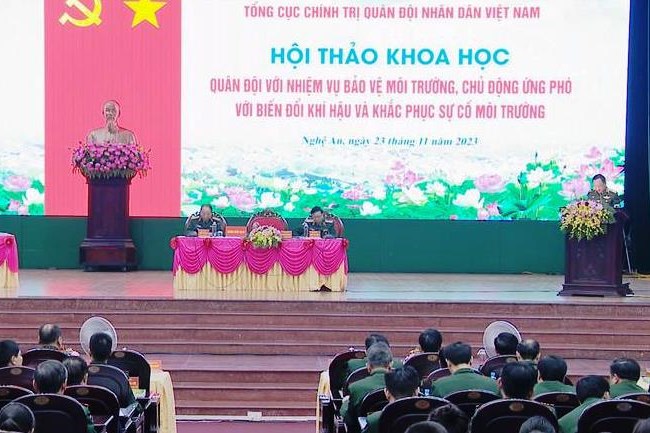 Quân đội với nhiệm vụ bảo vệ môi trường - Anh 1