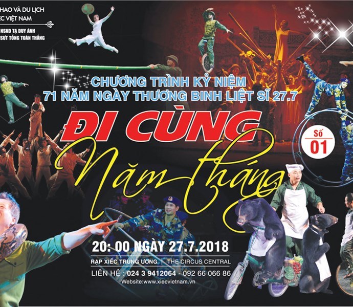 Lần đầu tiên LĐ Xiếc xây dựng chương trình nghệ thuật tri ân các AHLS - Anh 1
