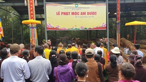 Yên Tử: Khởi công xây dựng lại phế tích Am Dược - Anh 4