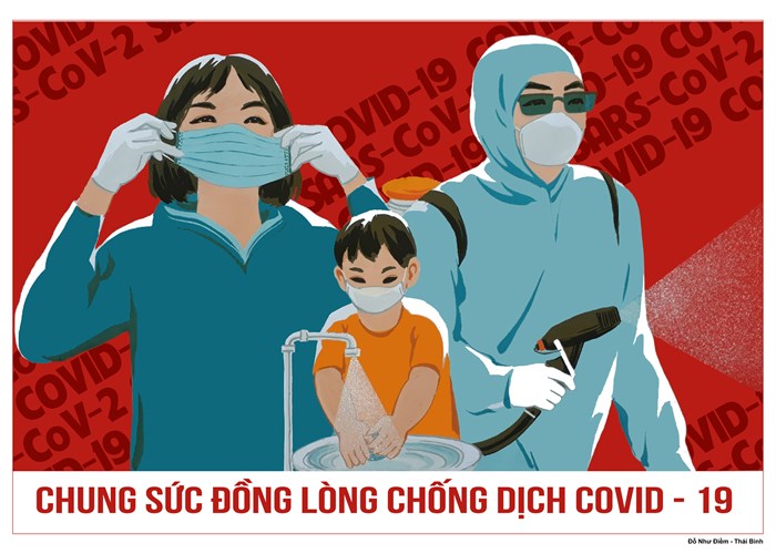 103 tranh cổ động phòng, chống dịch Covid-19 - Anh 1