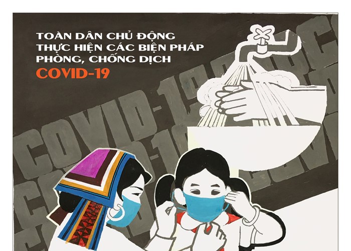 103 tranh cổ động phòng, chống dịch Covid-19 - Anh 5