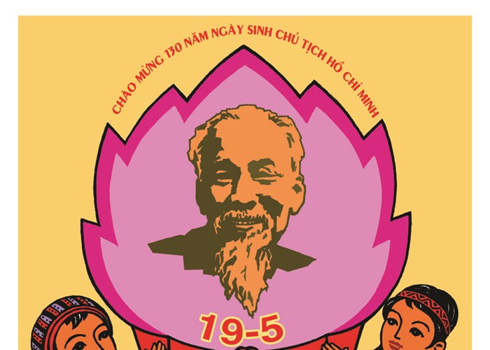 16 tác phẩm đoạt giải cuộc thi sáng tác tranh cổ động kỷ niệm 130 năm Ngày sinh Chủ tịch Hồ Chí Minh - Anh 5