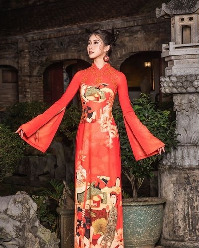 Bộ sưu tập Áo dài di sản Việt quảng bá hình ảnh Việt Nam ra thế giới - Anh 8