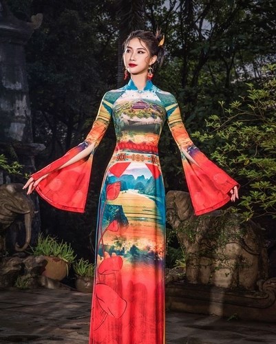 Bộ sưu tập Áo dài di sản Việt quảng bá hình ảnh Việt Nam ra thế giới - Anh 9