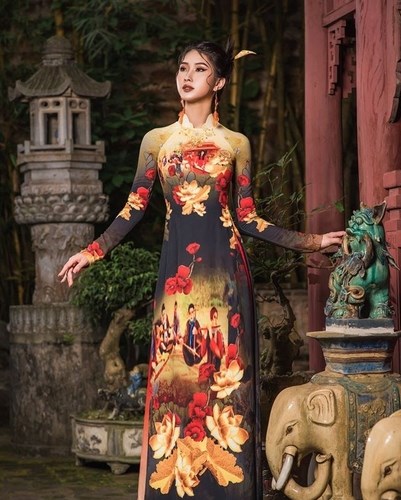 Bộ sưu tập Áo dài di sản Việt quảng bá hình ảnh Việt Nam ra thế giới - Anh 5