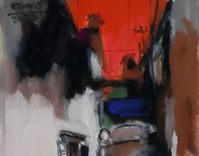 Tranh trong mùa giãn cách - Anh 5