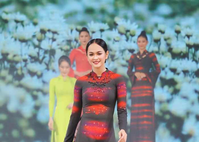 Sắc hoa trong lễ hội áo dài - Anh 4