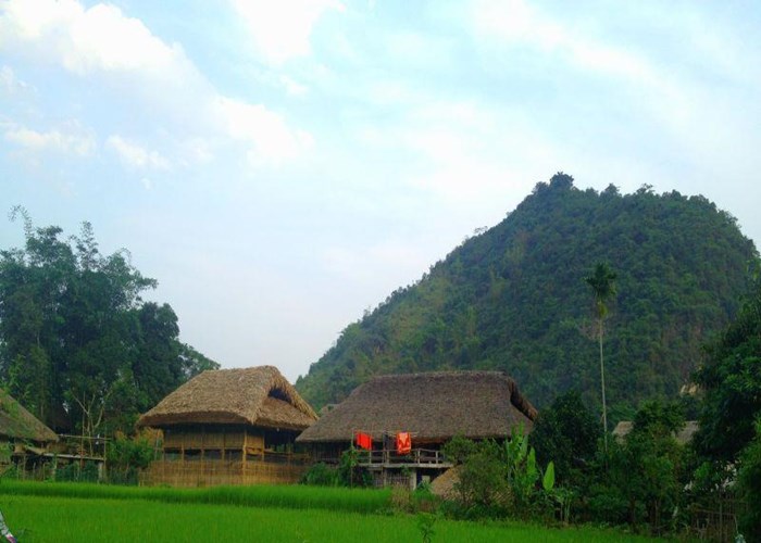 Ha Giang: Bao ton van hoa truyen thong dan toc Tay gan voi du lich cong dong - Anh 1