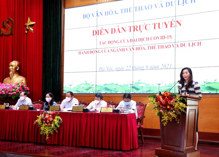 Tác động của đại dịch Covid-19- Hành động của Ngành VHTTDL: Hãy từ những liều “vắc xin tinh thần” tạo động lực vượt qua thử thách - Anh 5