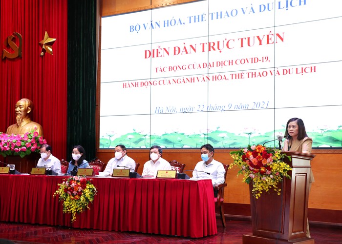 Tác động của đại dịch Covid-19- Hành động của Ngành VHTTDL: Hãy từ những liều “vắc xin tinh thần” tạo động lực vượt qua thử thách - Anh 8