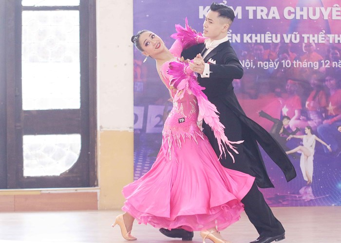 Khiêu vũ thể thao Việt Nam tích cực chuẩn bị cho SEA Games 31 - Anh 3