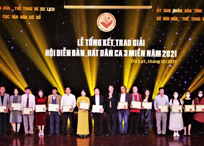 Hội diễn Đàn, Hát dân ca 3 miền năm 2021: Những làn điệu đặc sắc mang tâm hồn Việt - Anh 3