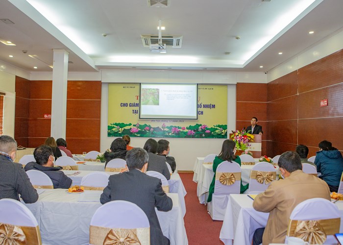 Tập huấn nghiệp vụ cho giám định viên tư pháp mới được bổ nhiệm - Anh 3